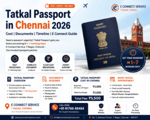 Tatkal Passport in Chennai